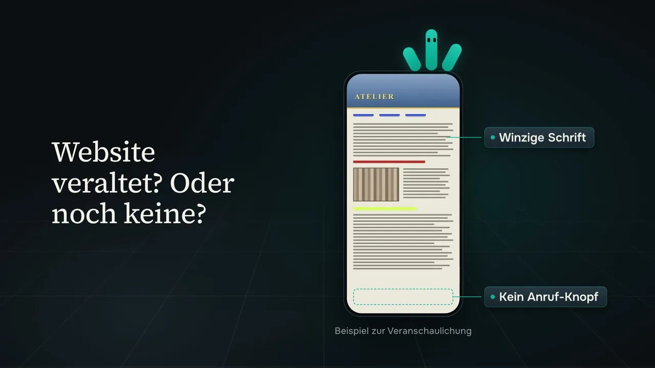 Standbild aus dem Video: Websites
